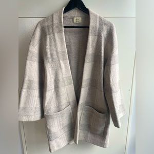 Aritzia Wilfred Brullon sweater cardigan 100% merino wool